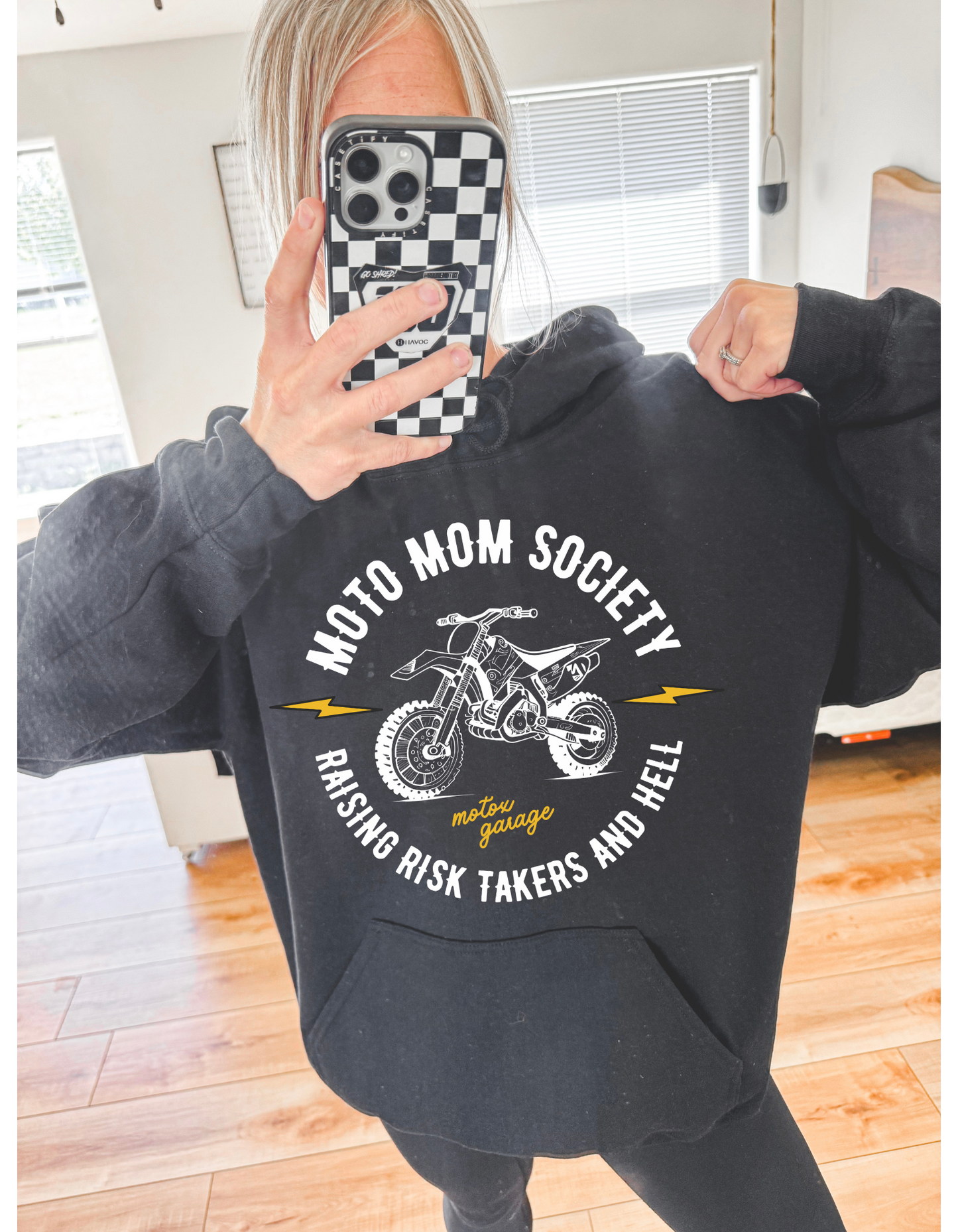 Moto Mom Society Sweatshirt