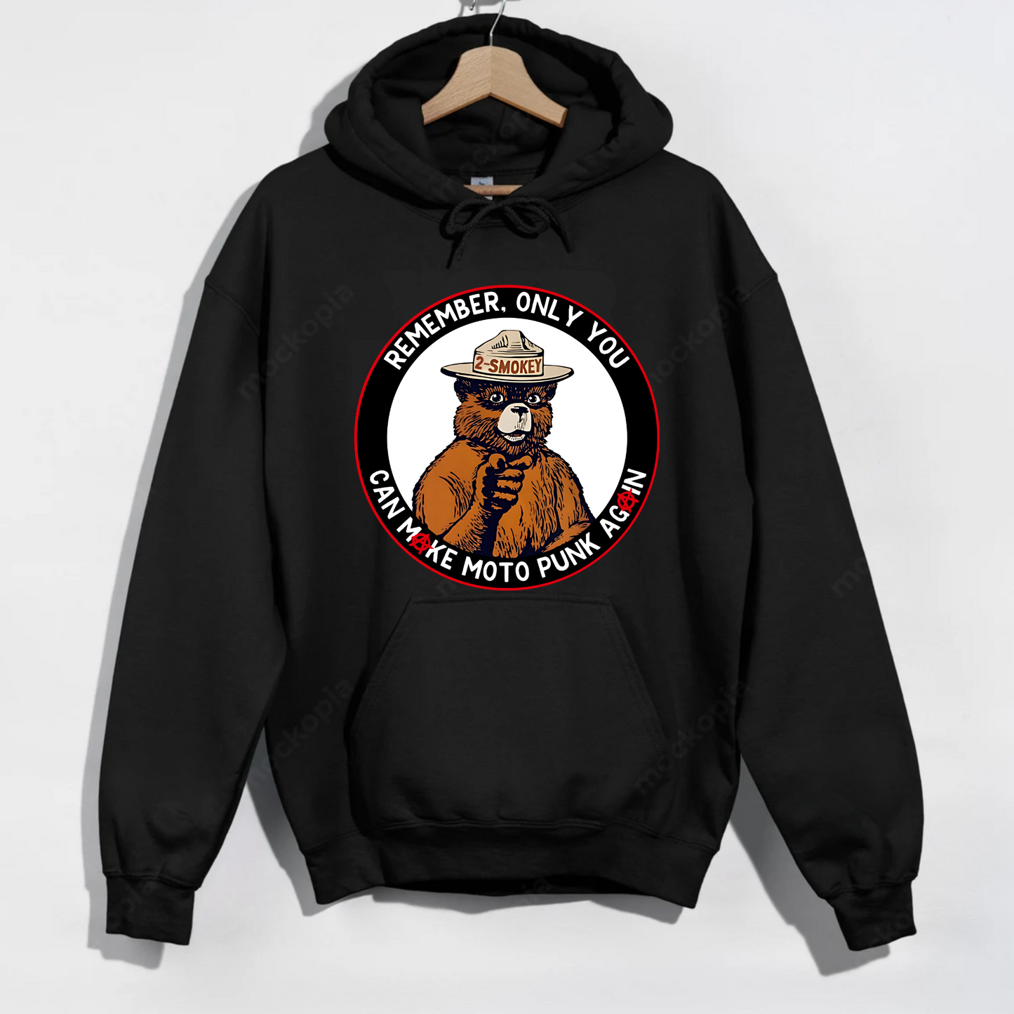 2-Smokey Mens Hoodie