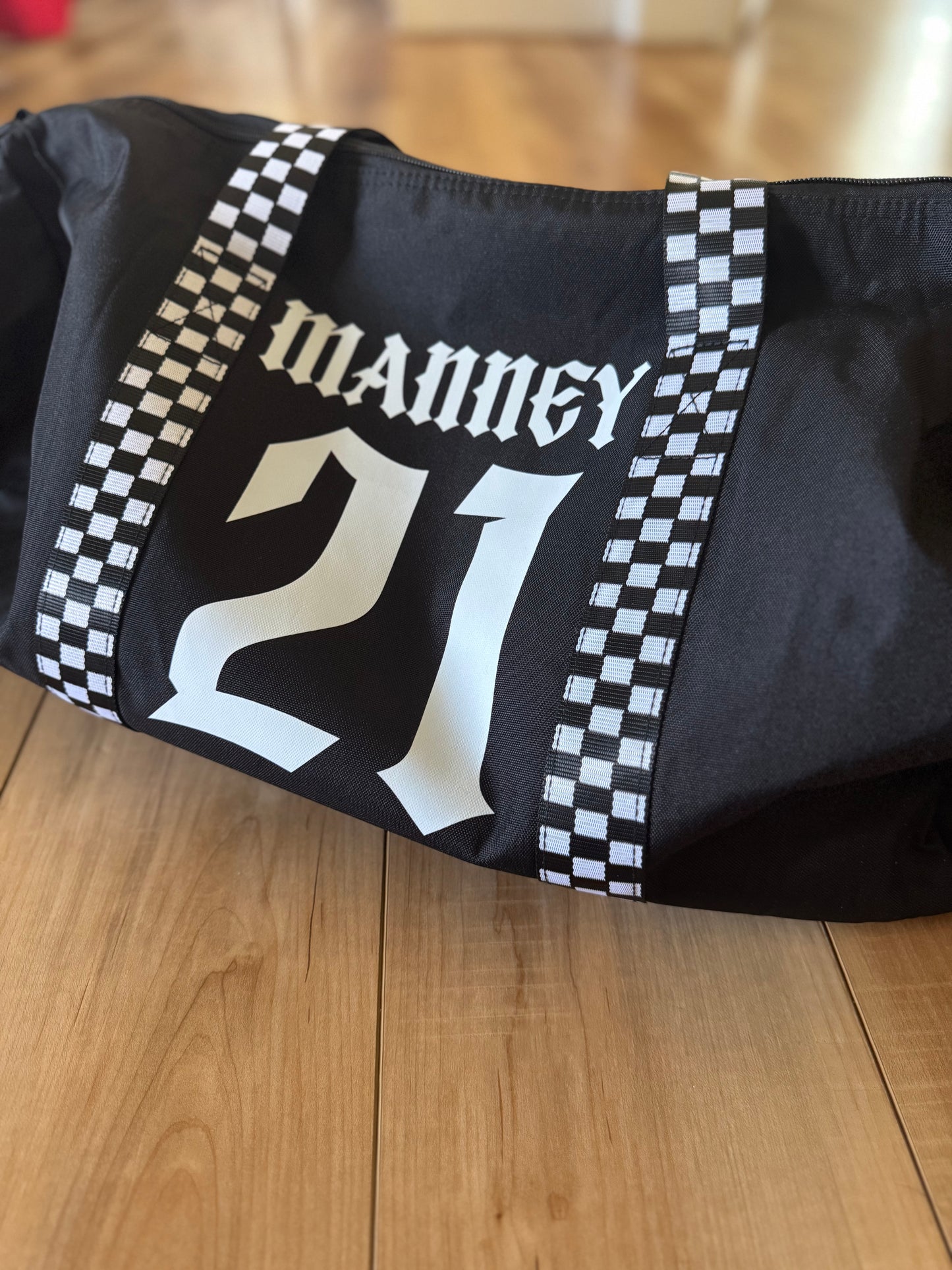 Custom Moto Duffle Bag