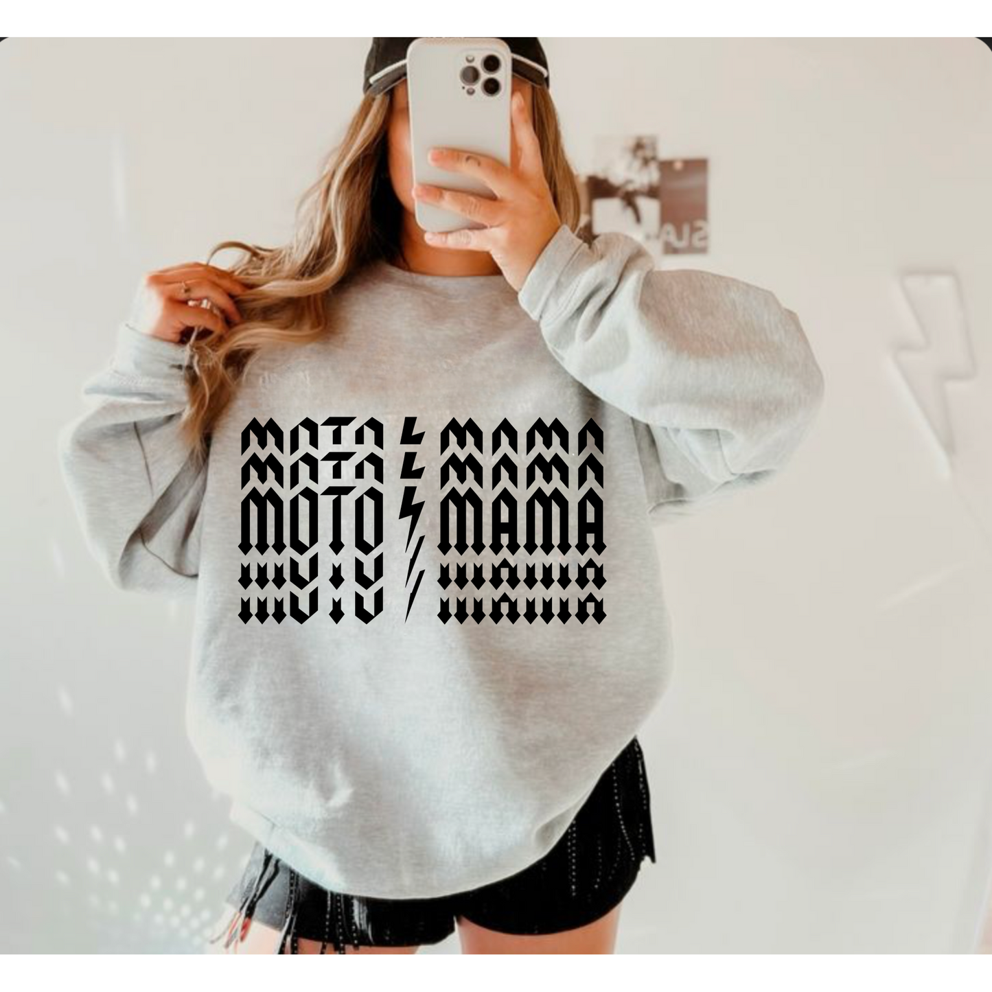 Grunge Moto Mama Sweatshirt