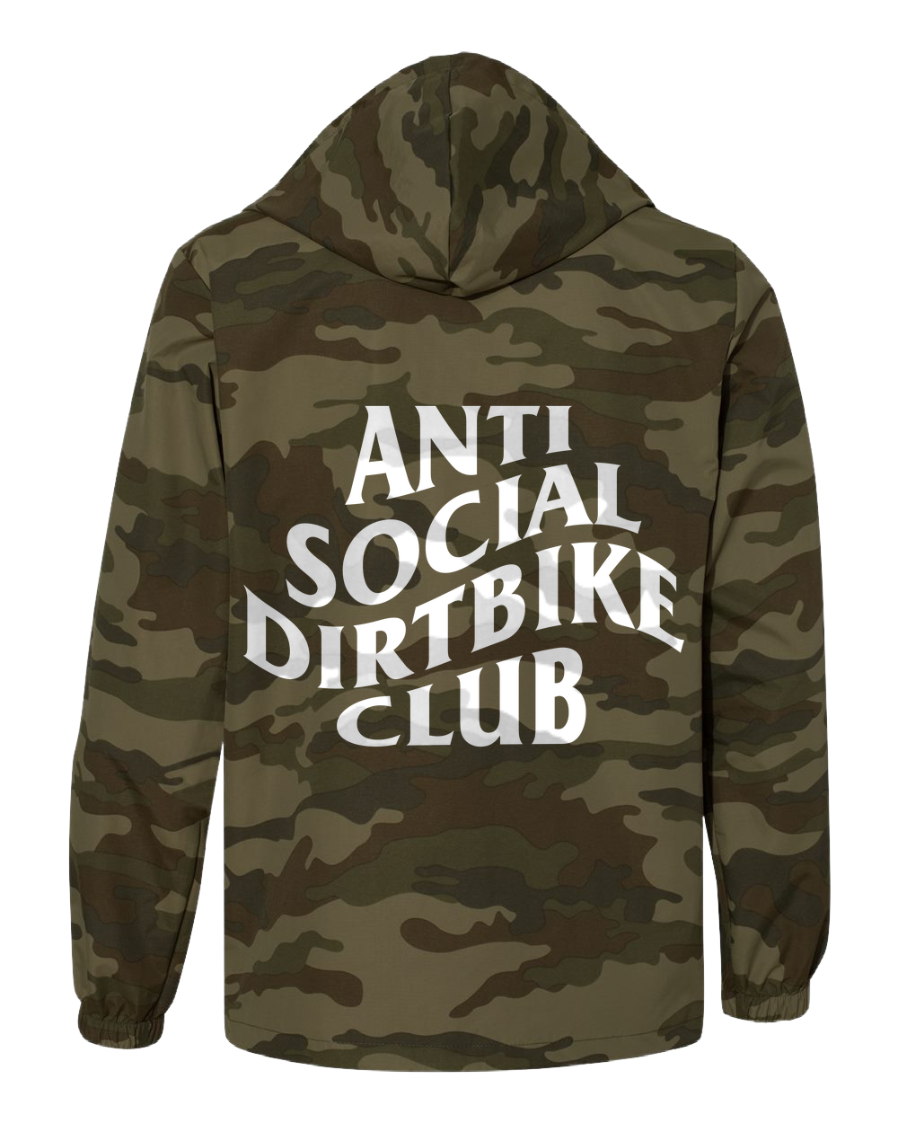 Anti Social Dirt Bike Club Custom Windbreaker