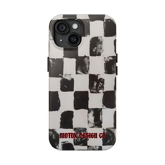 Checkered Out Tough Phone Case