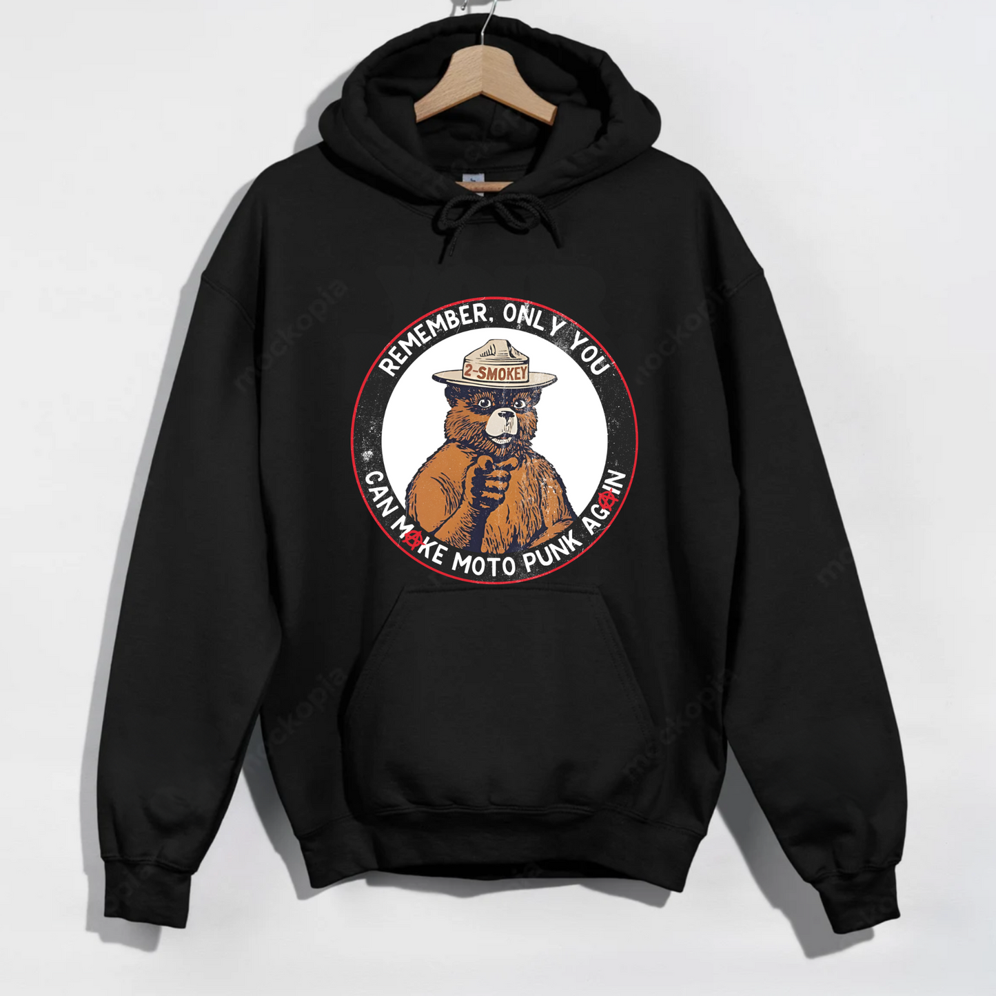 2-Smokey Mens Hoodie