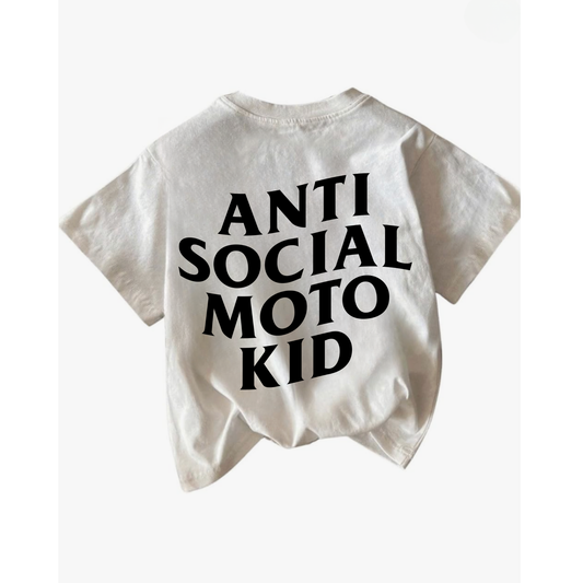 Anti Social Moto Kid Club Tee