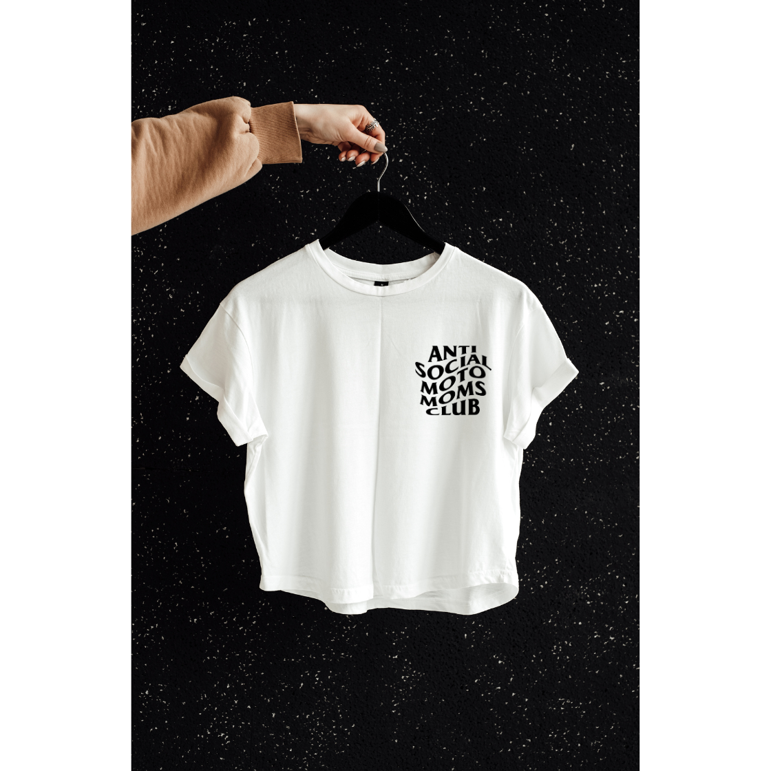 Anti Social Moto Moms Club Tee