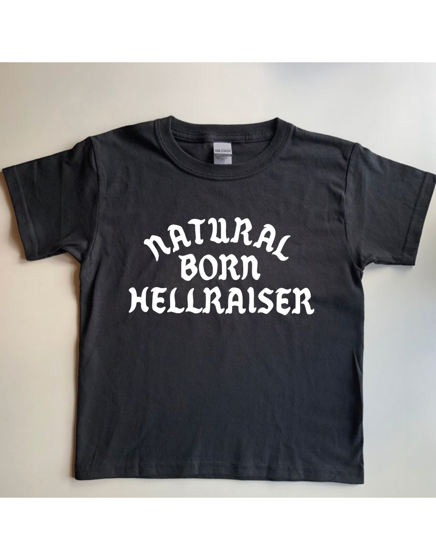 “Natural Born Hellraiser” Kids Tee