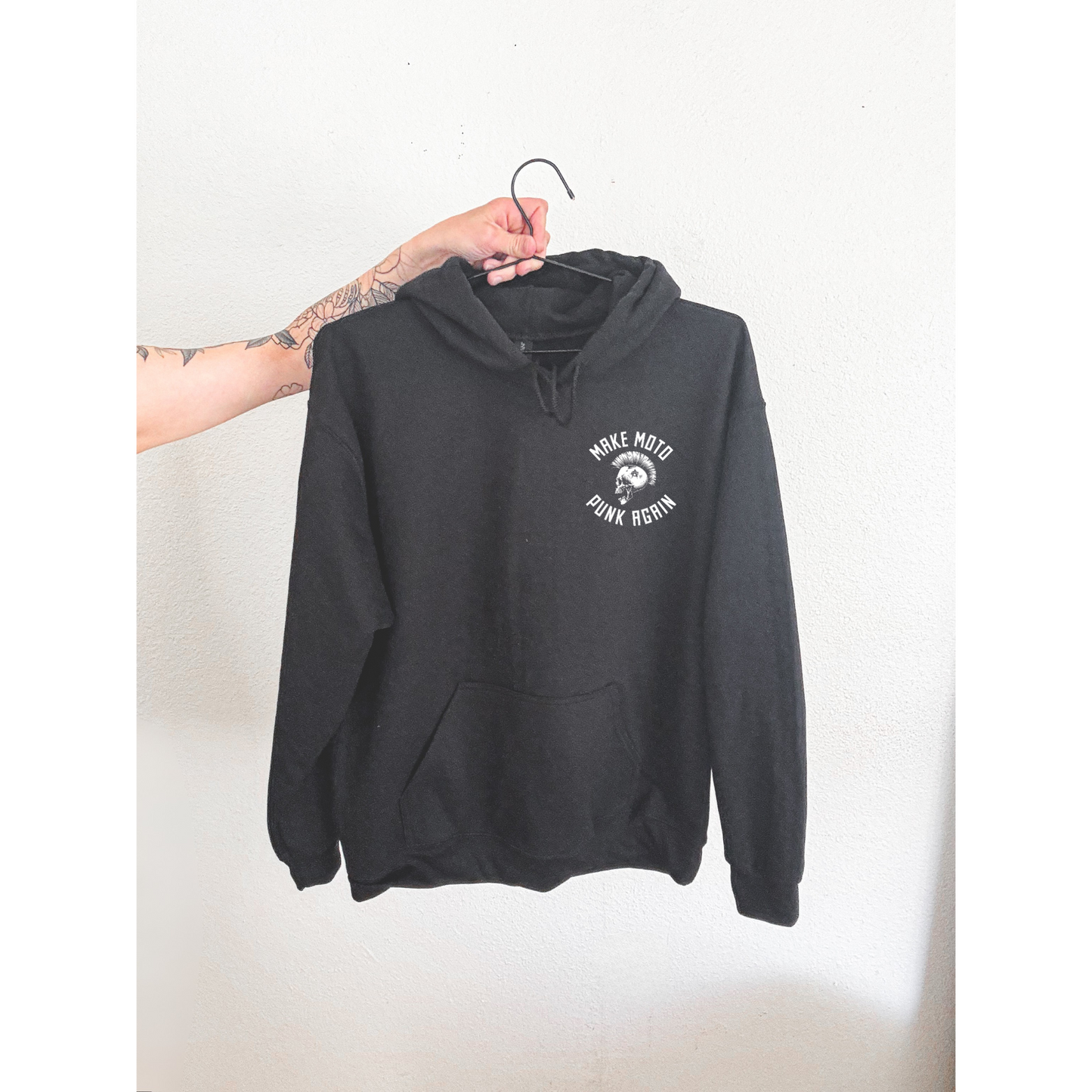 Make Moto Punk Again Mens Hoodie