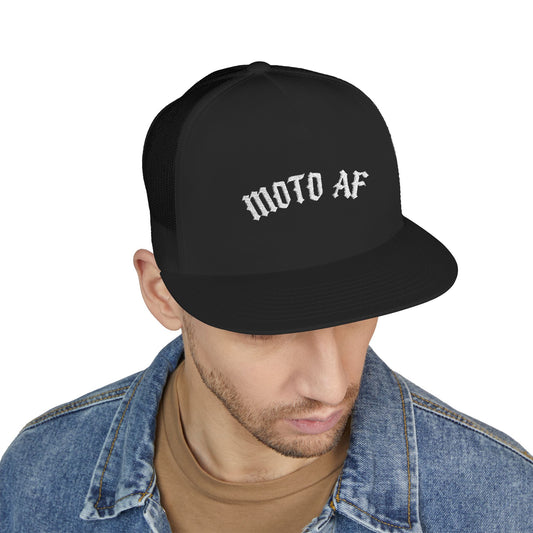 Moto AF Flatbill Mesh Back Trucker