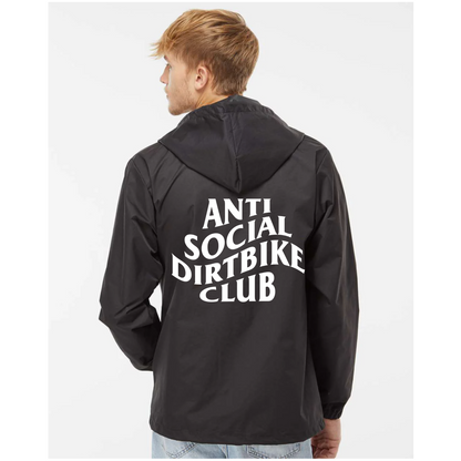 Anti Social Dirt Bike Club Custom Windbreaker