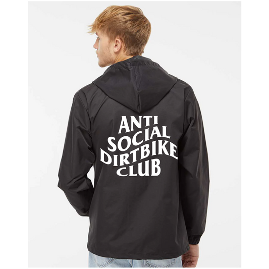 Anti Social Dirt Bike Club Custom Windbreaker