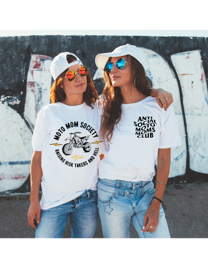 Moto Mom Society Tee