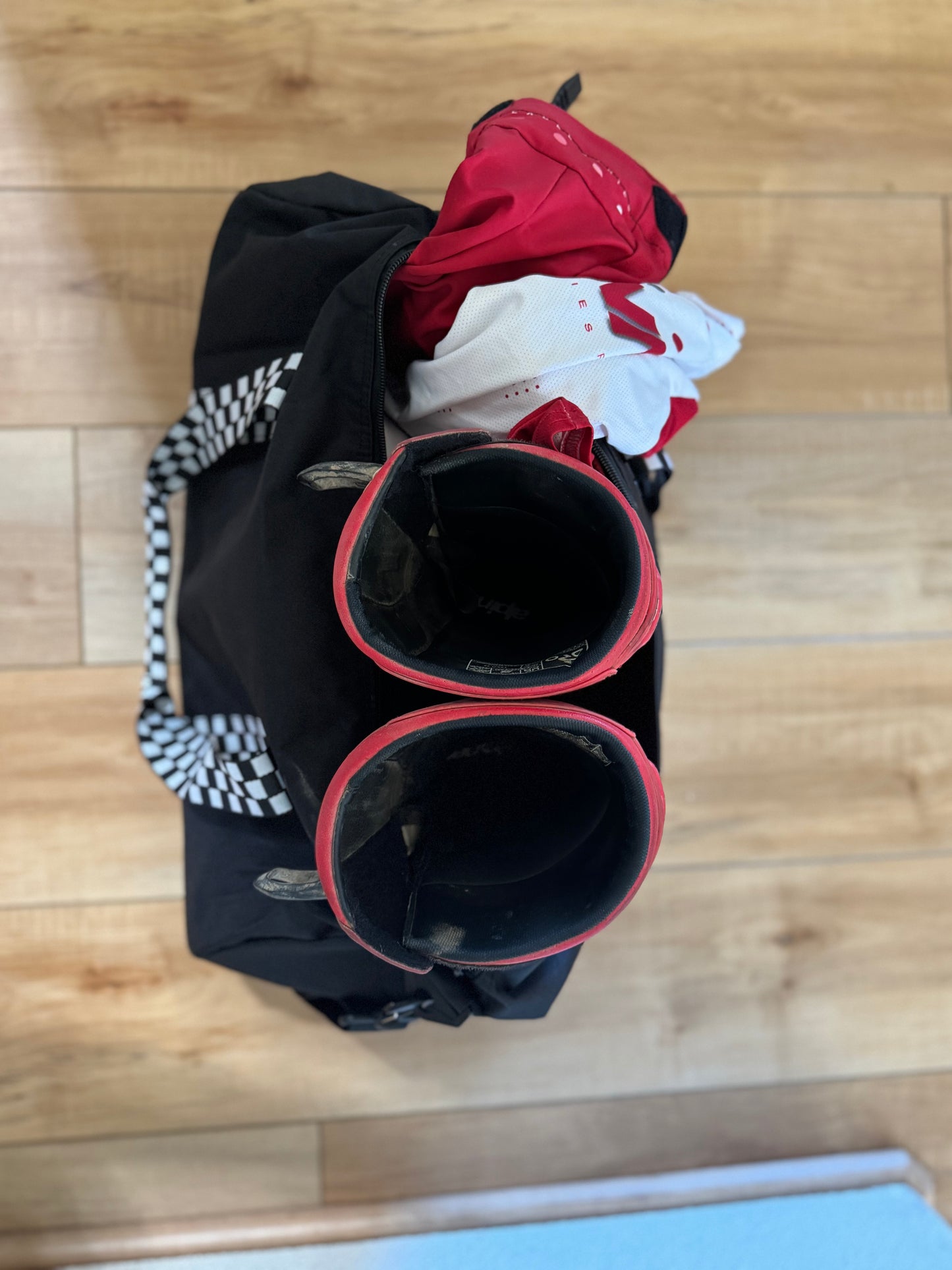Custom Moto Duffle Bag