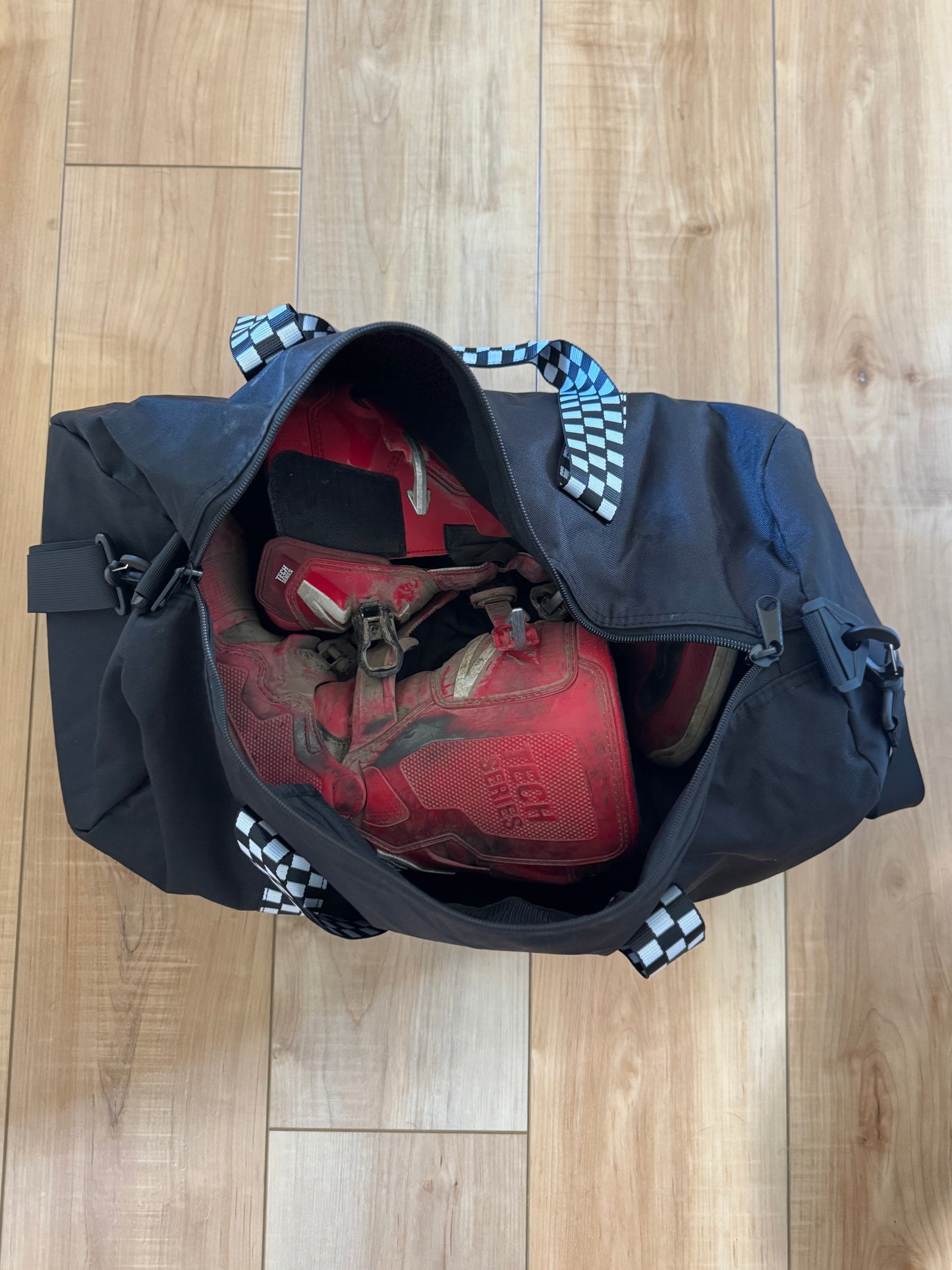 Custom Moto Duffle Bag