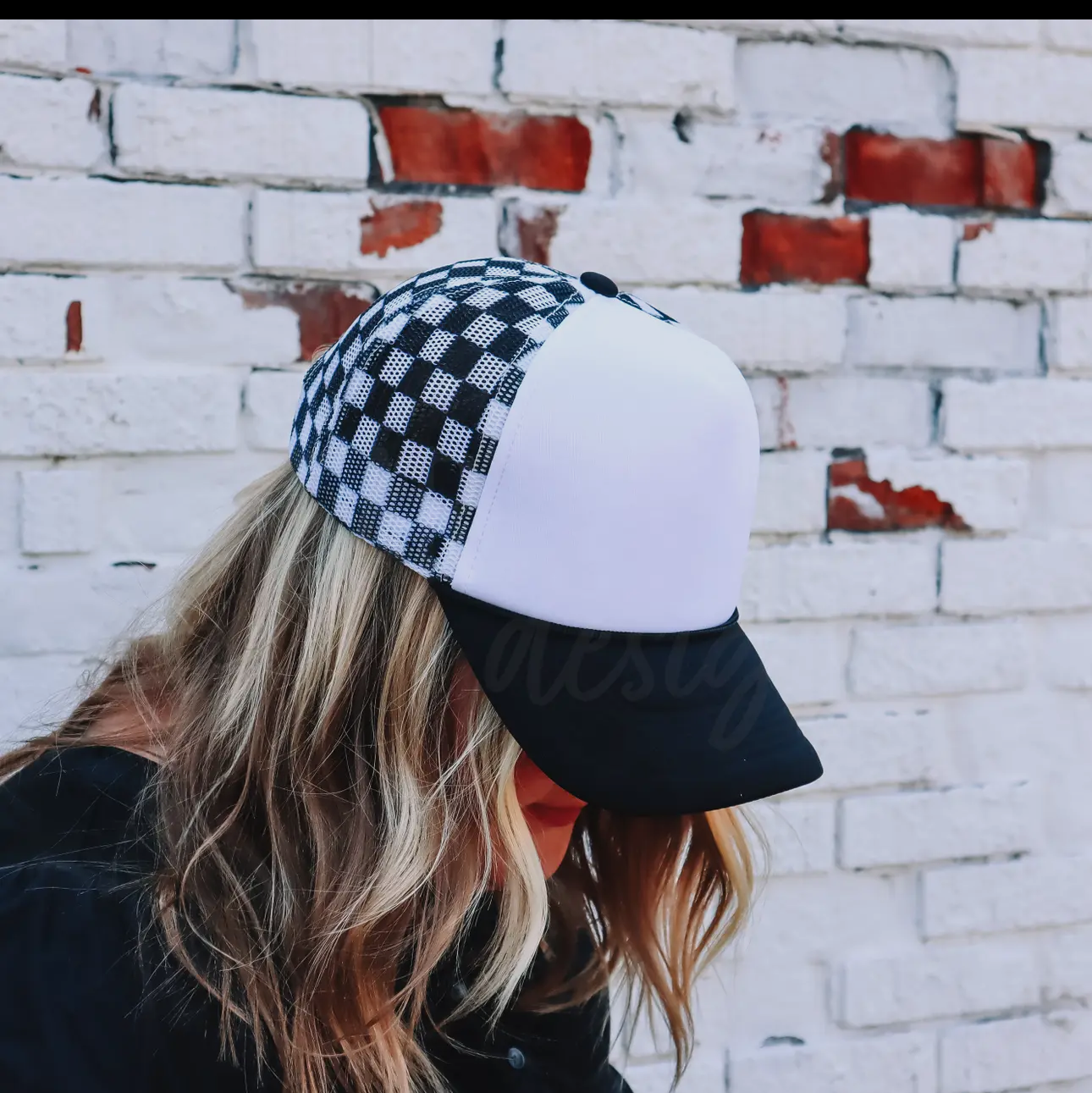 Custom Moto Mom Trucker Hat