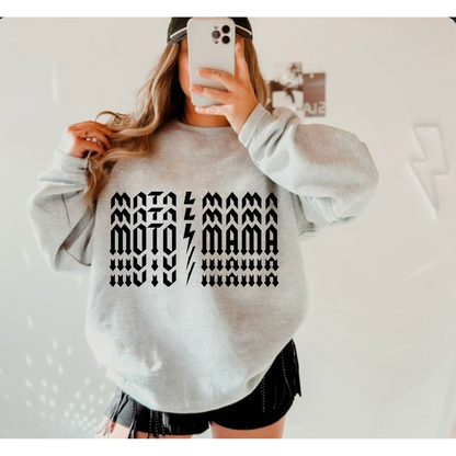 Grunge Moto Mama Sweatshirt