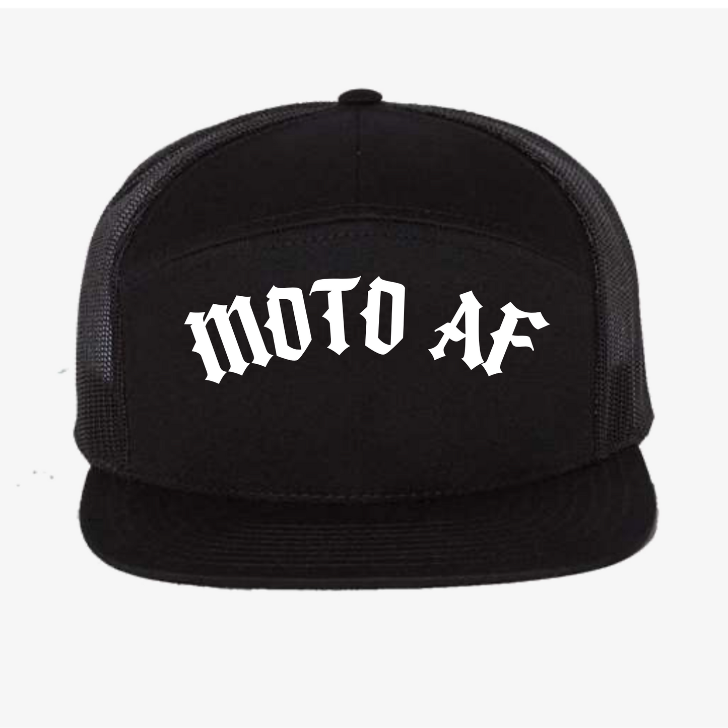 Moto AF Flatbill Mesh Back Trucker