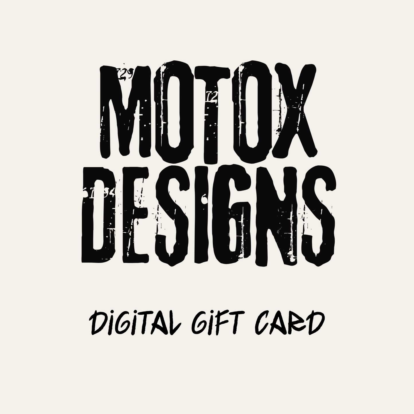 Motox Design Co Gift Card