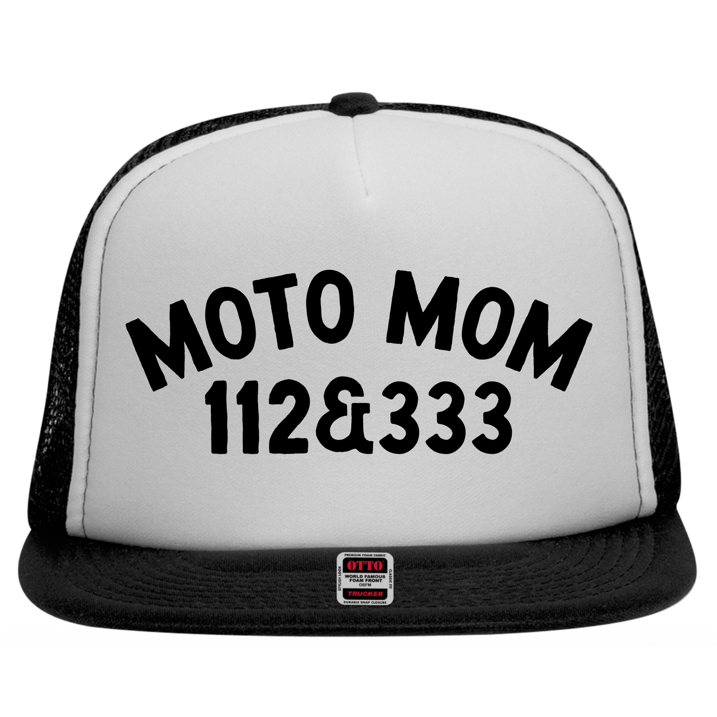 Custom Moto Mom Trucker Hat