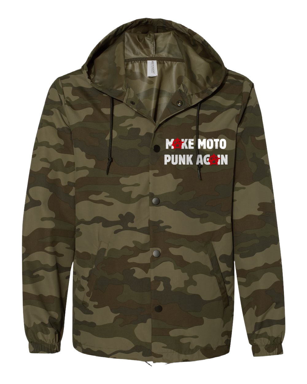 Make Moto Punk Again Custom Windbreaker