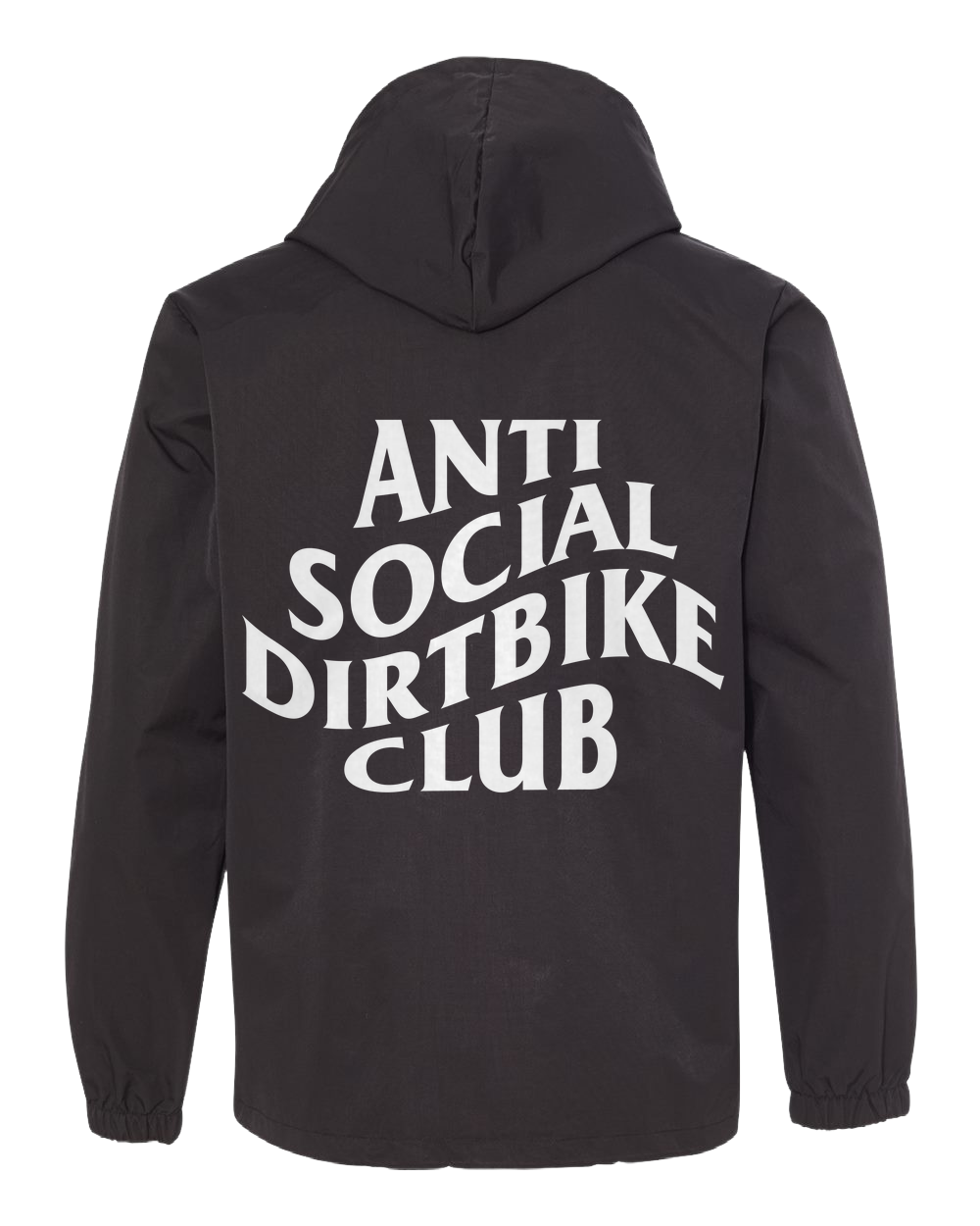 Anti Social Dirt Bike Club Custom Windbreaker
